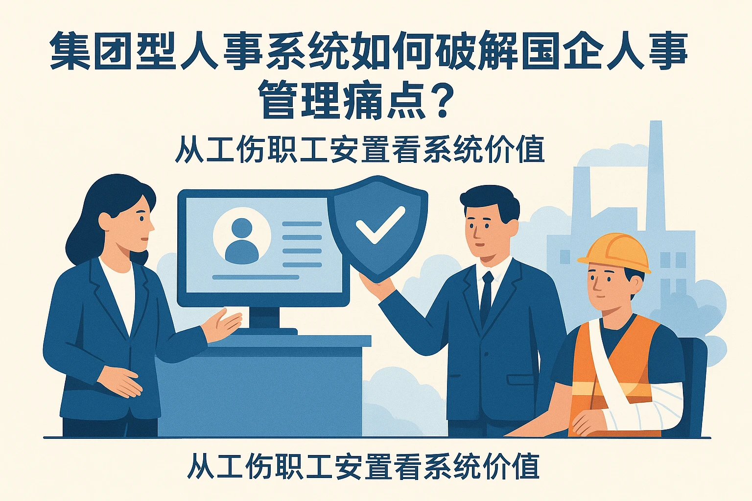 集团型人事系统如何破解国企人事管理痛点？从工伤职工安置看系统价值