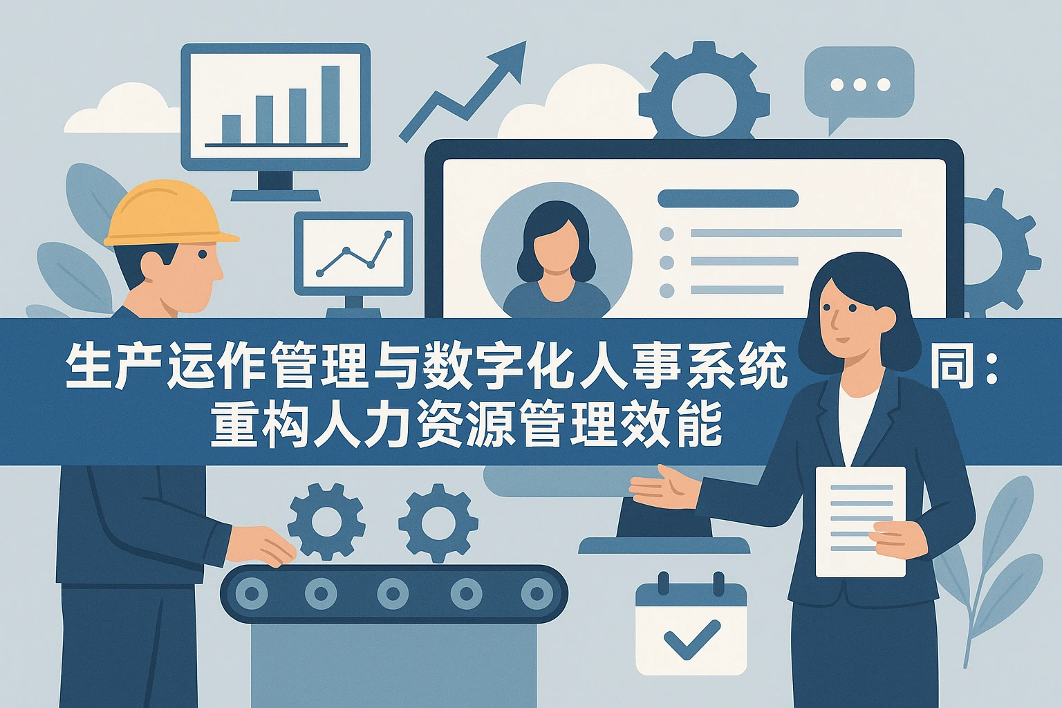 生产运作管理与数字化人事系统的协同：重构人力资源管理效能