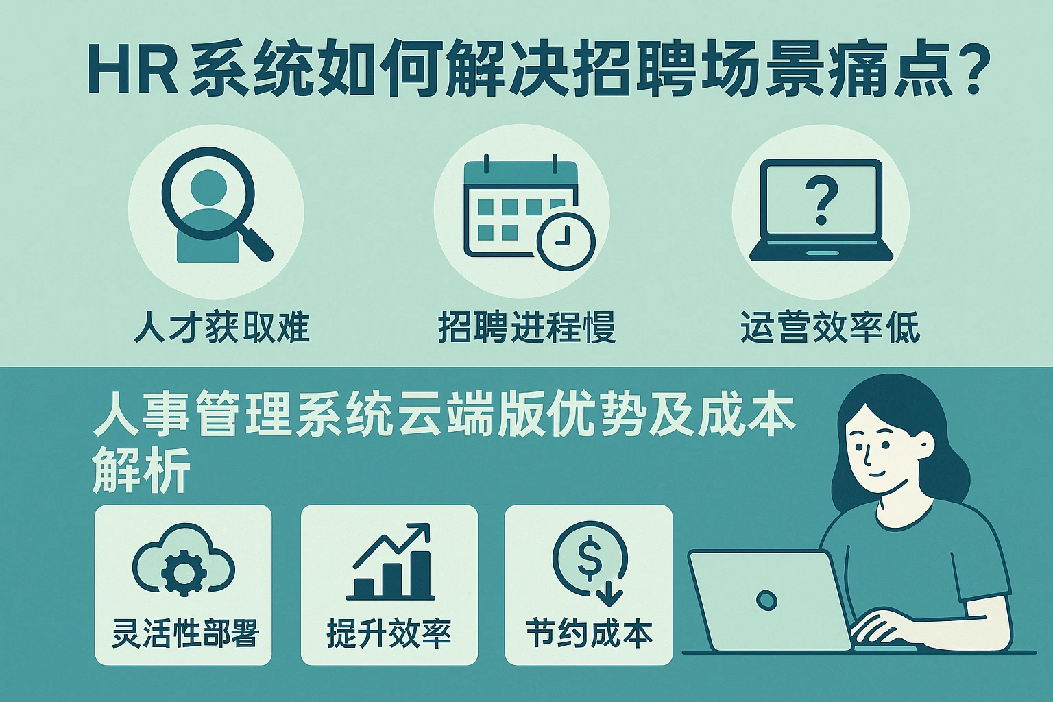 HR系统如何解决招聘场景痛点？人事管理系统云端版优势及成本解析