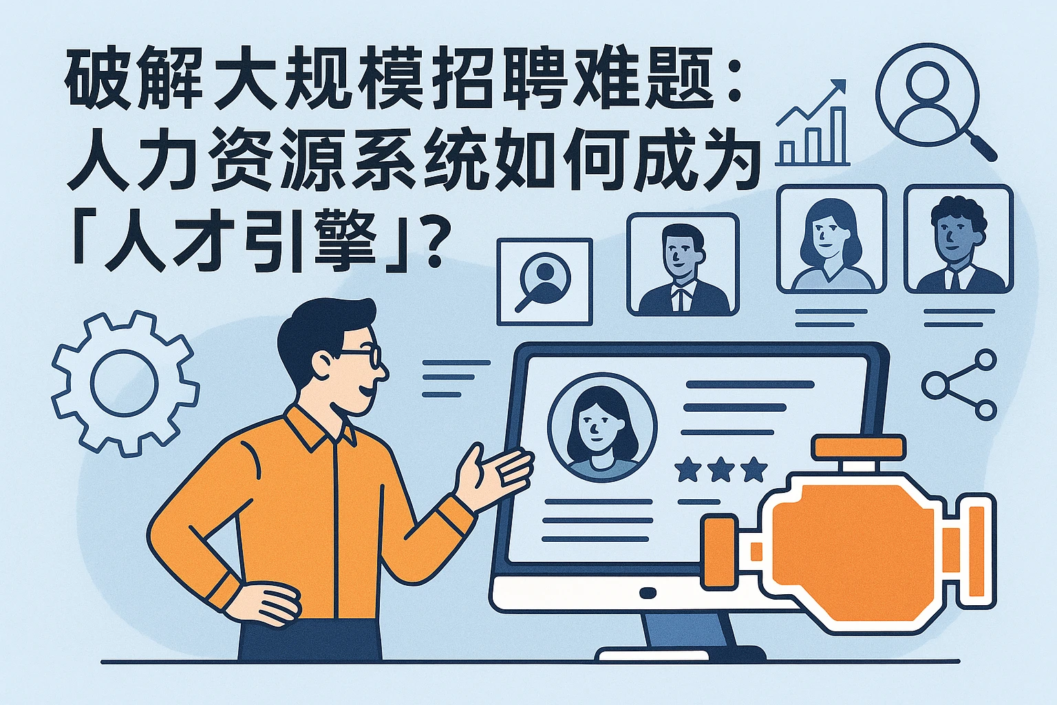 破解大规模招聘难题：人力资源系统如何成为企业的「人才引擎」？