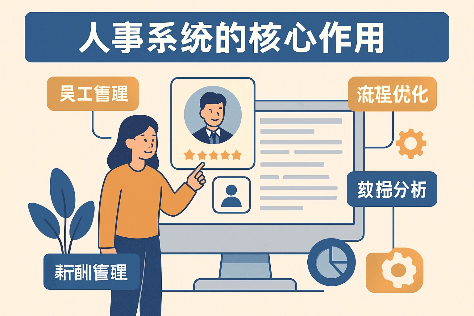 人事系统的核心作用