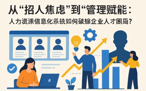 从“招人焦虑”到“管理赋能”：人力资源信息化系统如何破解企业人才困局？