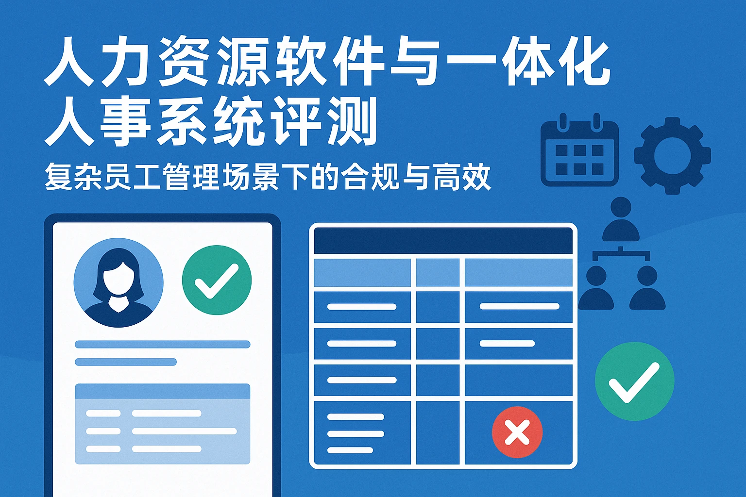 人力资源软件与一体化人事系统评测：复杂员工管理场景下的合规与高效