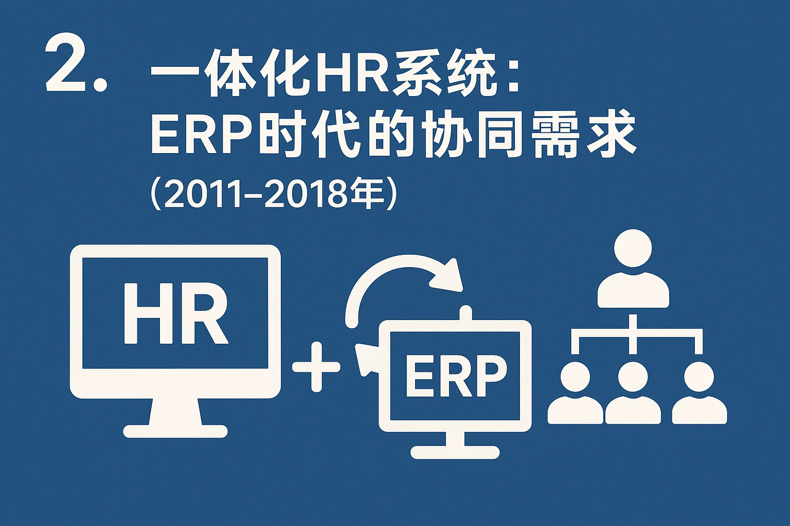 2. 一体化HR系统：ERP时代的协同需求（2011-2018年）