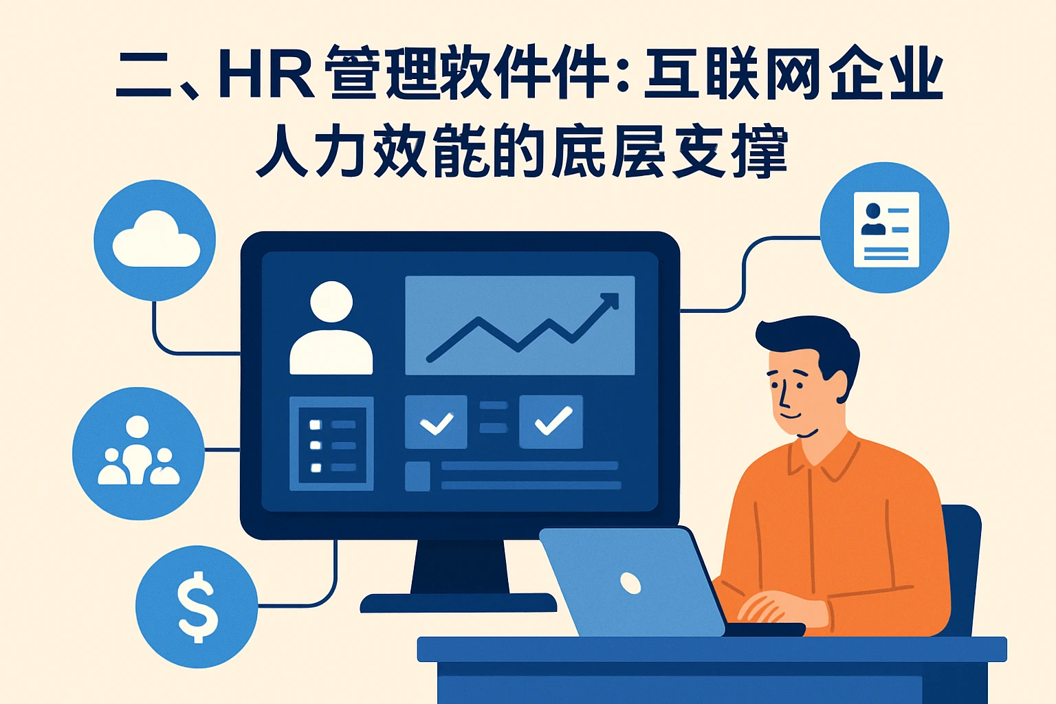 二、HR管理软件：互联网企业人力效能的底层支撑