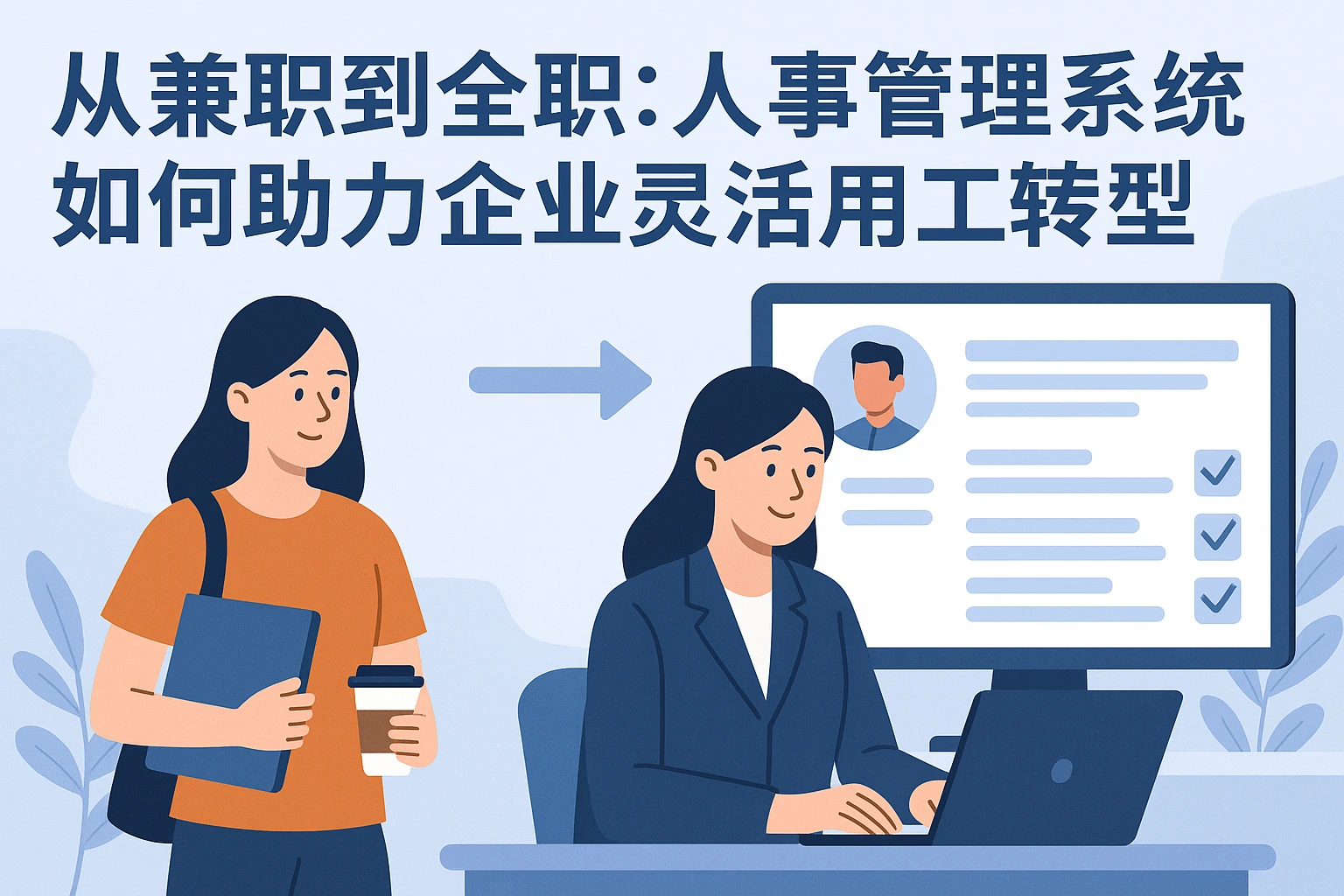 从兼职到全职：人事管理系统如何助力企业灵活用工转型