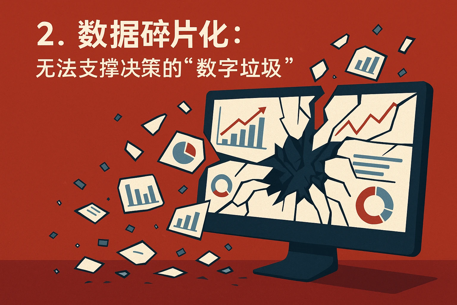 2. 数据碎片化：无法支撑决策的“数字垃圾”