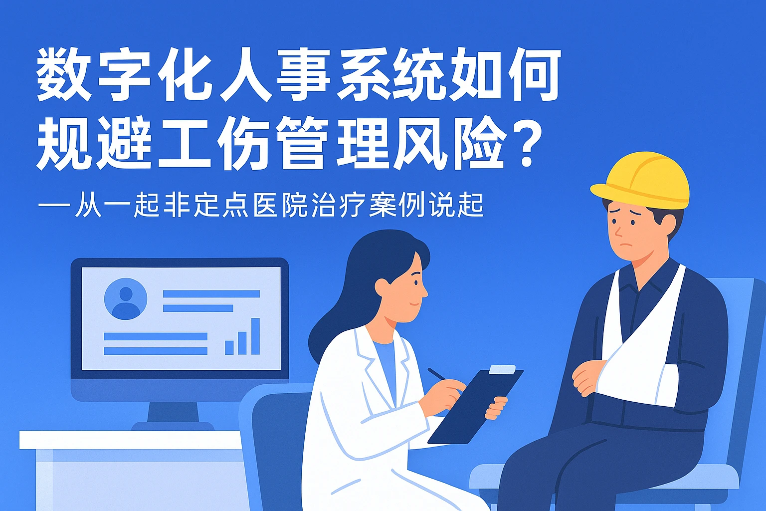 数字化人事系统如何规避工伤管理风险？——从一起非定点医院治疗案例说起