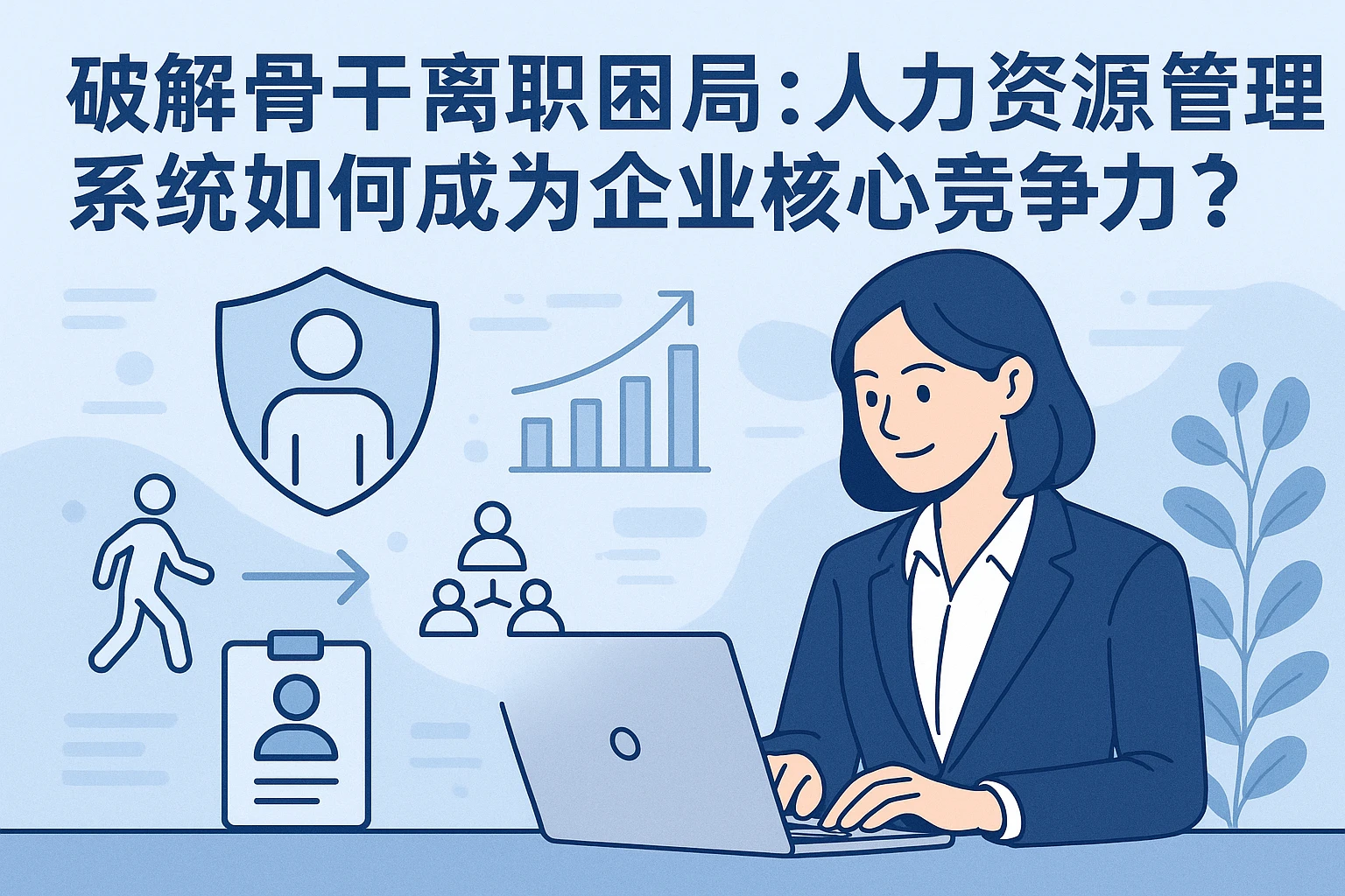 破解骨干离职困局：人力资源管理系统如何成为企业核心竞争力守护者？