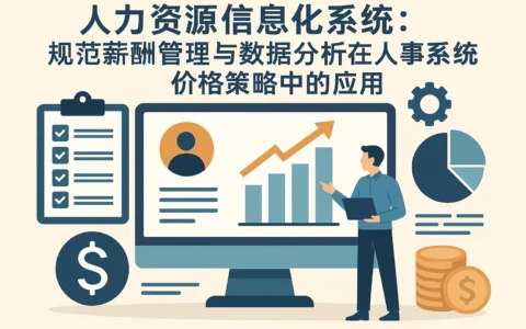 人力资源信息化系统：规范薪酬管理与数据分析在人事系统价格策略中的应用