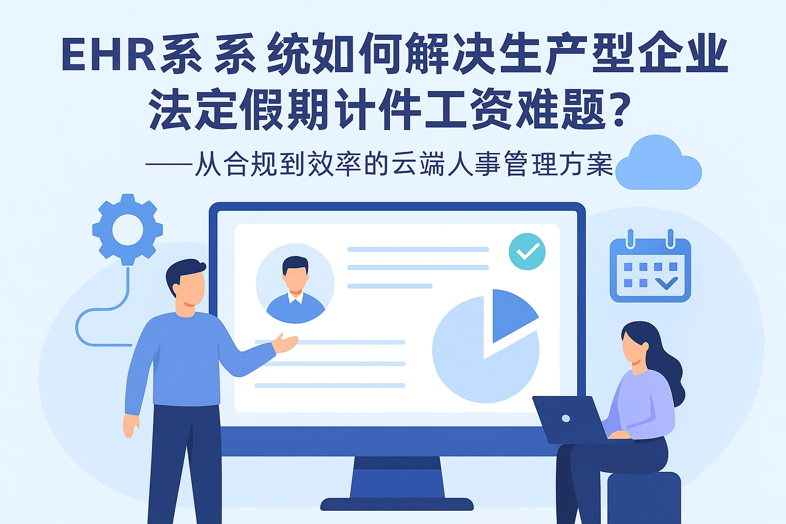 EHR系统如何解决生产型企业法定假期计件工资难题？——从合规到效率的云端人事管理方案