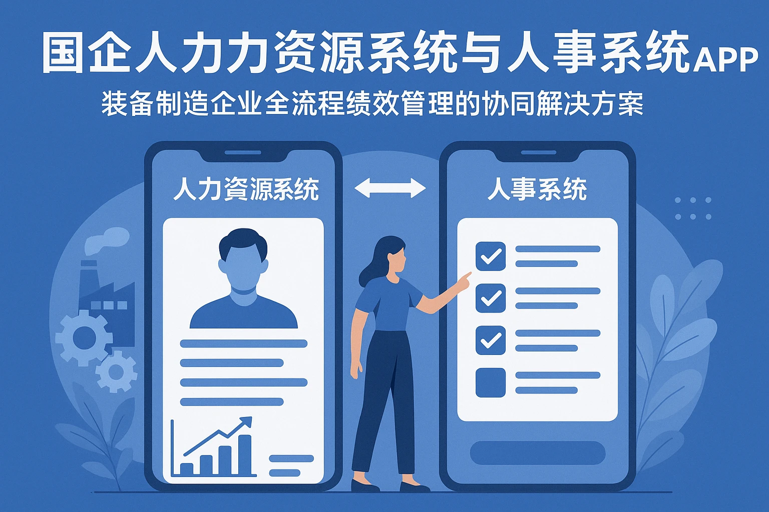 国企人力资源系统与人事系统APP：装备制造企业全流程绩效管理的协同解决方案