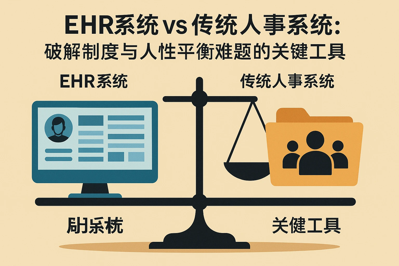 EHR系统vs传统人事系统：破解制度与人性平衡难题的关键工具