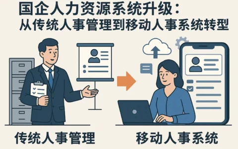 国企人力资源系统升级：从传统人事管理到移动人事系统的转型之路