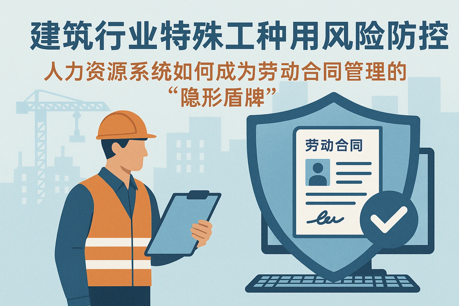 建筑行业特殊工种用工风险防控：人力资源系统如何成为劳动合同管理的“隐形盾牌”