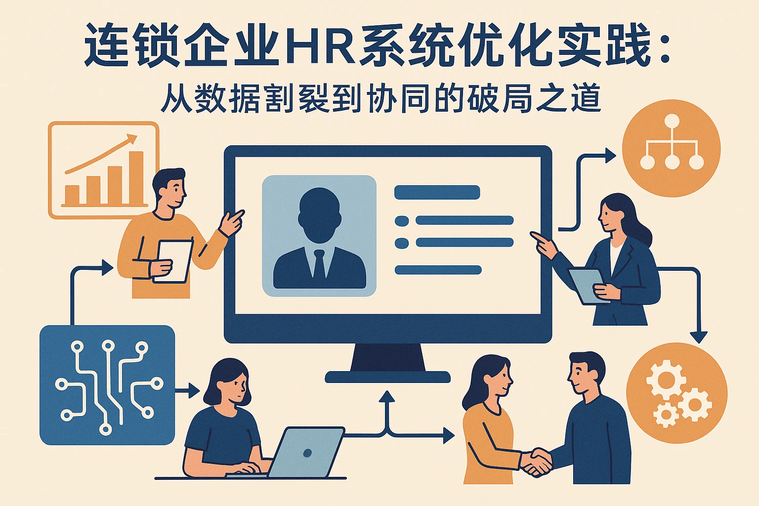 连锁企业HR系统优化实践：从数据割裂到协同的破局之道