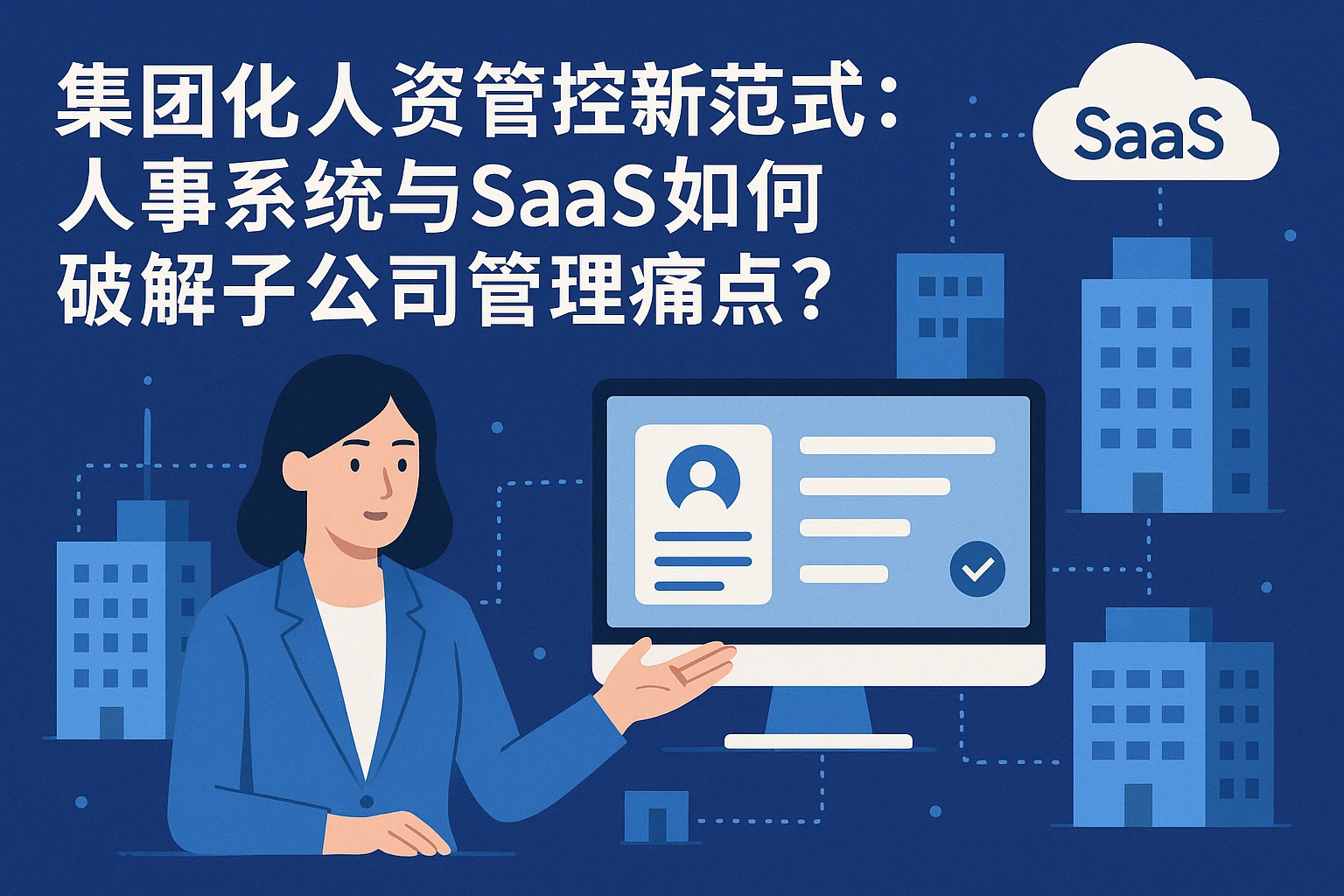 集团化人资管控新范式：人事系统与SaaS如何破解子公司管理痛点？