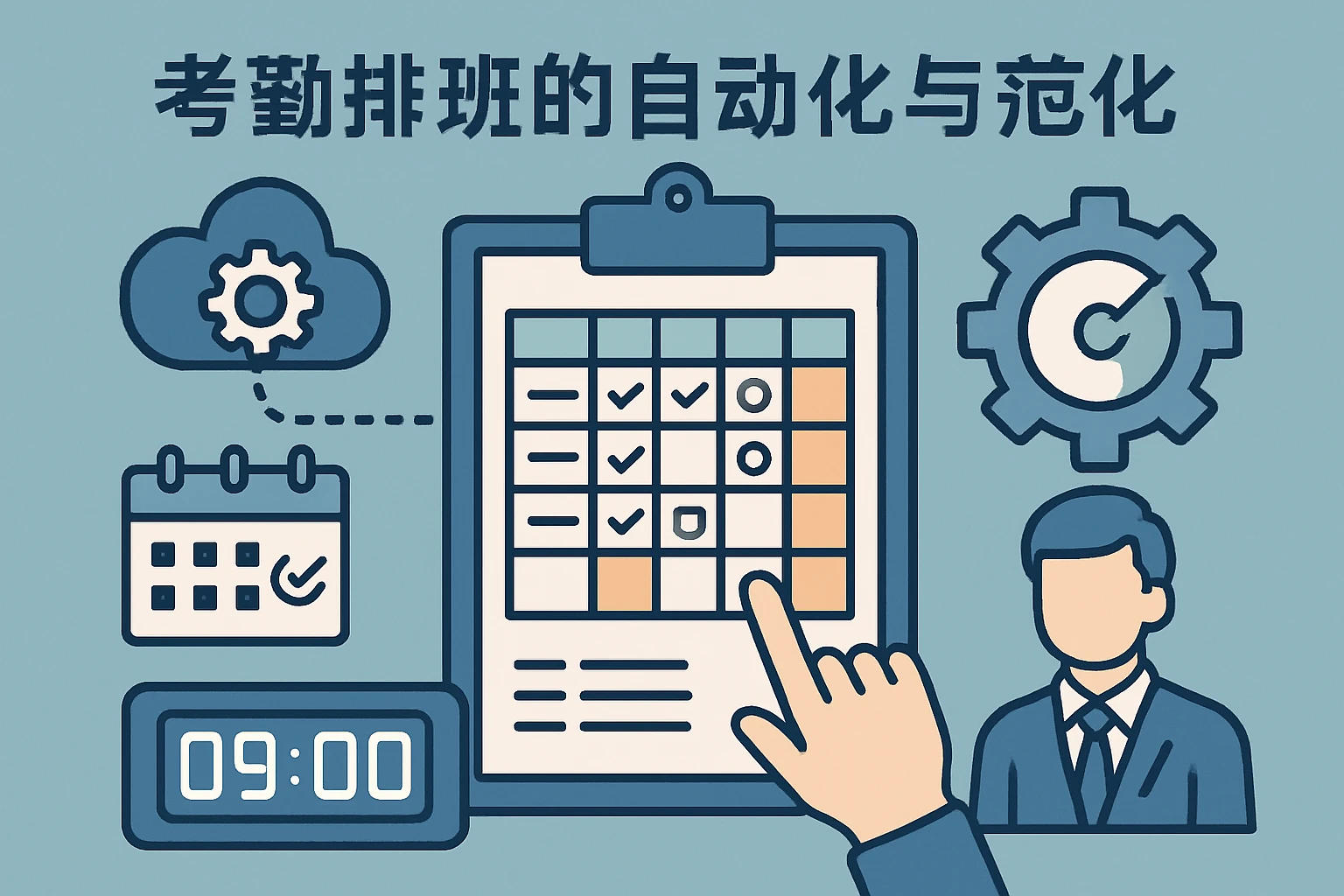 考勤排班的自动化与规范化
