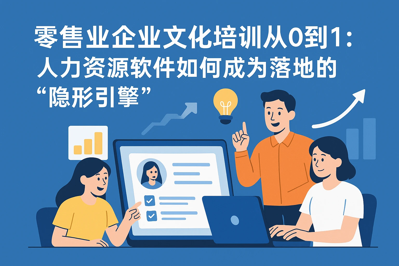 零售业企业文化培训从0到1：人力资源软件如何成为落地的“隐形引擎”