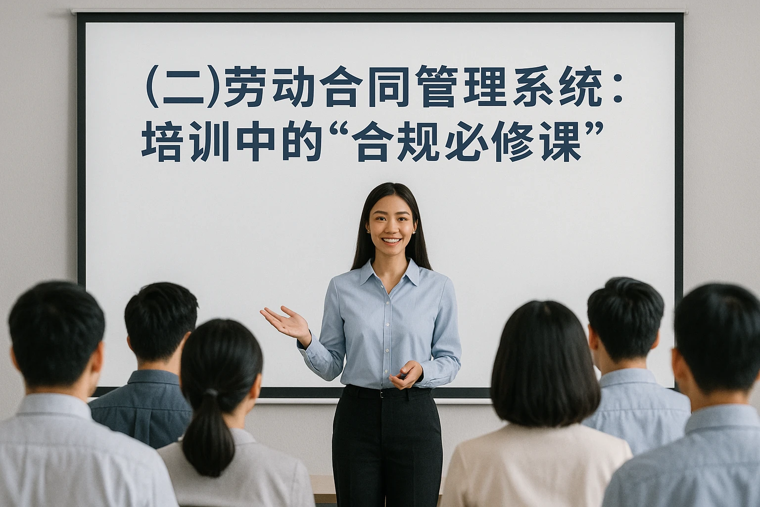 （二）劳动合同管理系统：培训中的“合规必修课”