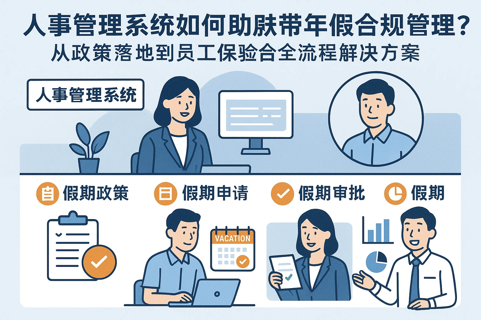人事管理系统如何助力带薪年假合规高效管理？从政策落地到员工体验的全流程解决方案