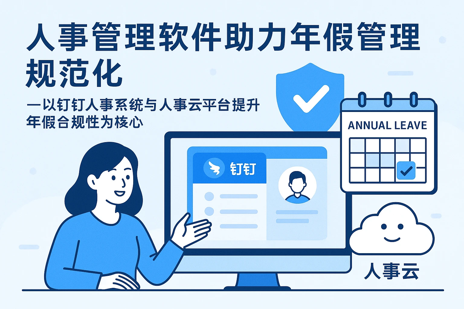 人事管理软件助力年假管理规范化——以钉钉人事系统与人事云平台提升年假合规性为核心