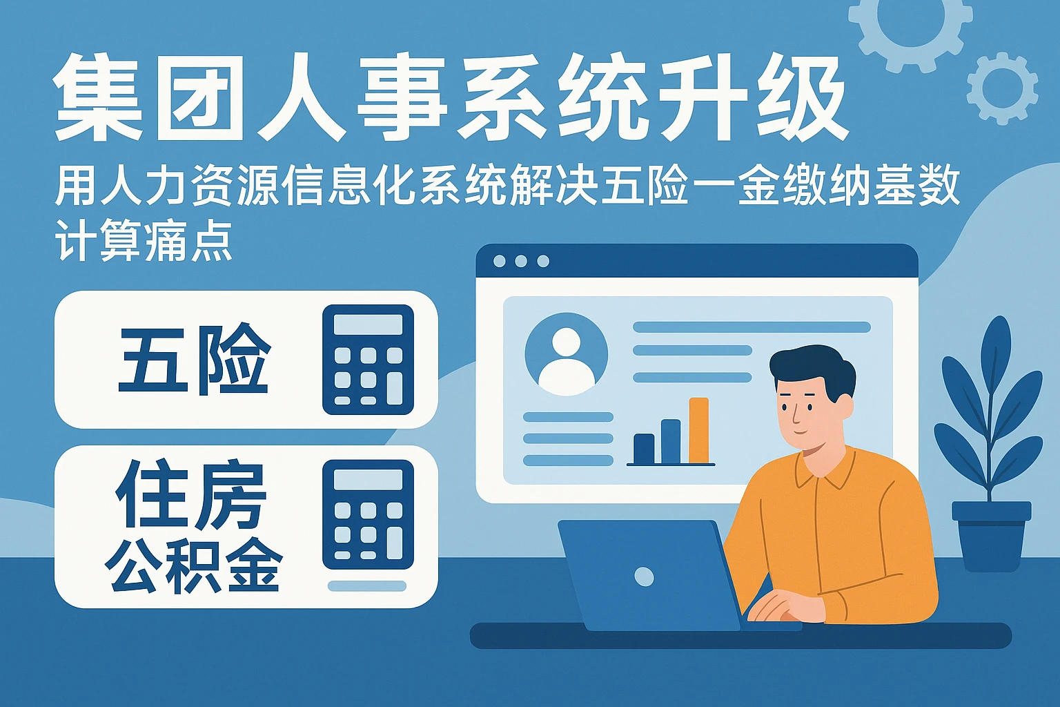 集团人事系统升级：用人力资源信息化系统解决五险一金缴纳基数计算痛点