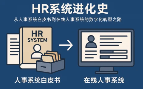 HR系统进化史：从人事系统白皮书到在线人事系统的数字化转型之路