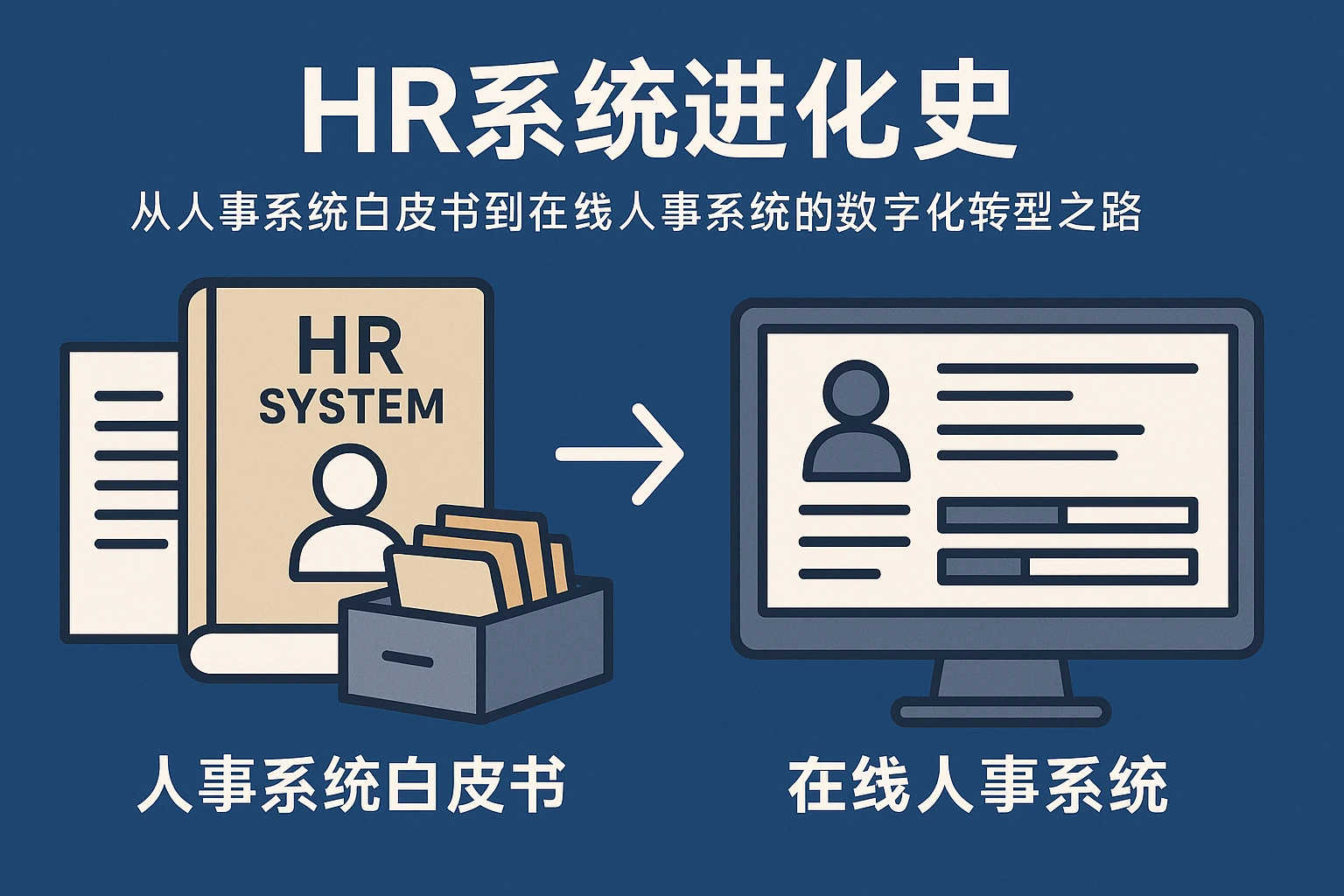 HR系统进化史：从人事系统白皮书到在线人事系统的数字化转型之路