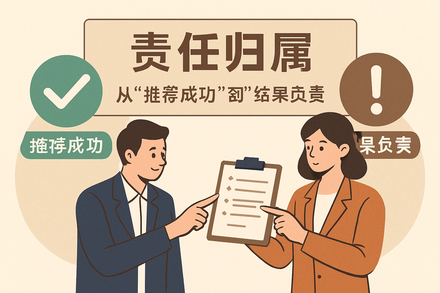 2. 责任归属：从“推荐成功”到“结果负责”