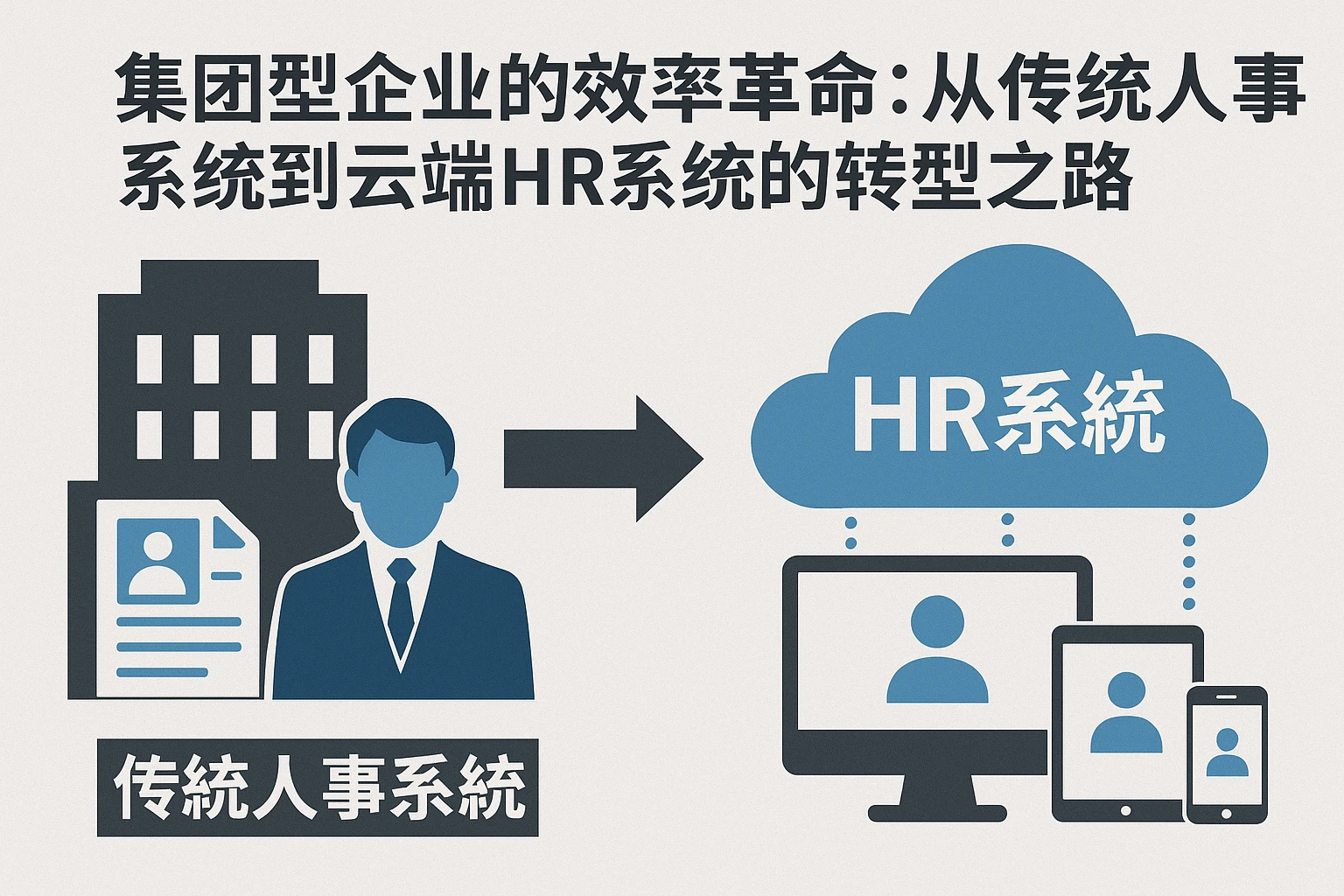 集团型企业的效率革命：从传统人事系统到云端HR系统的转型之路