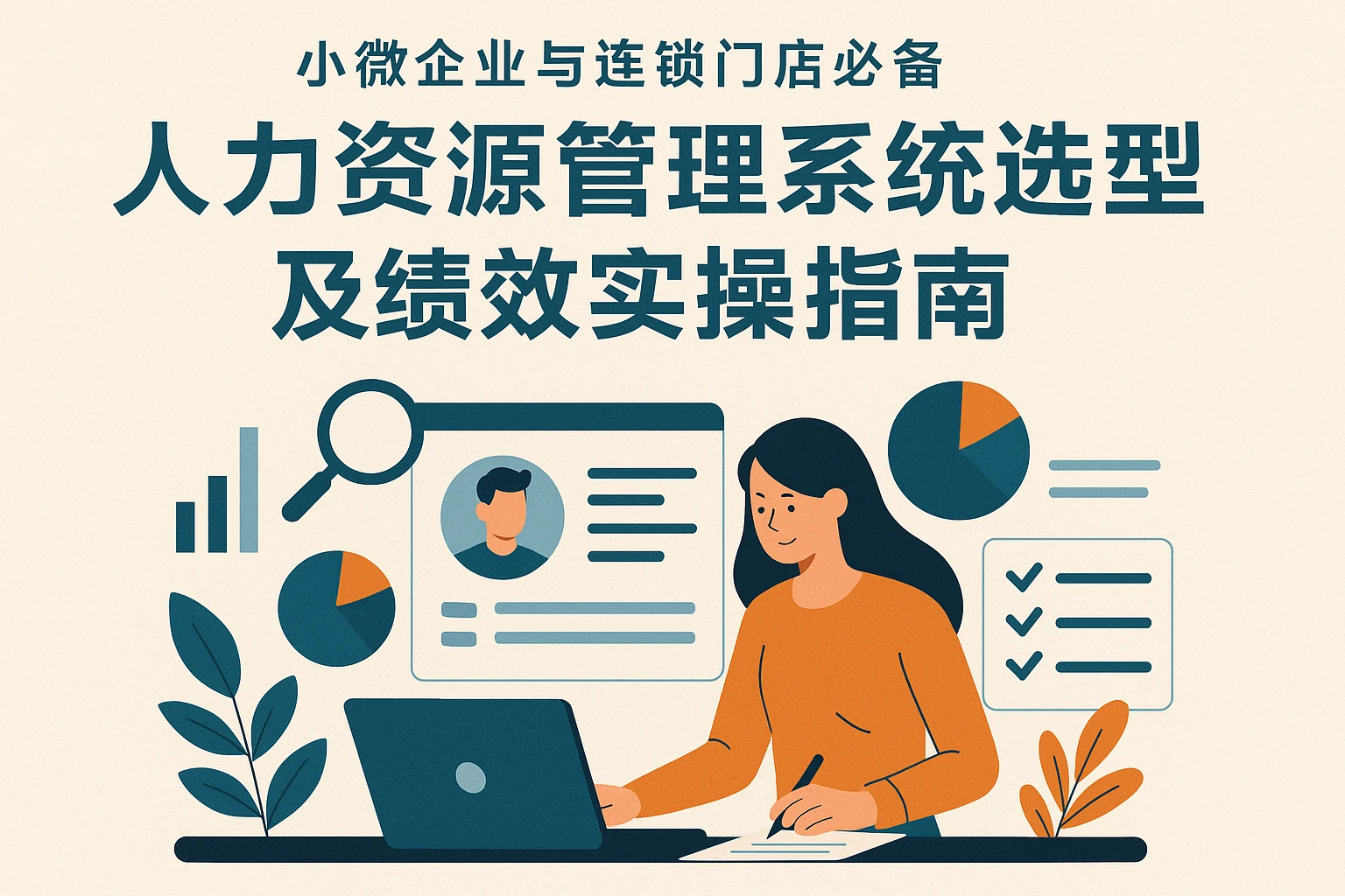 小微企业与连锁门店必备：人力资源管理系统选型及绩效实操指南