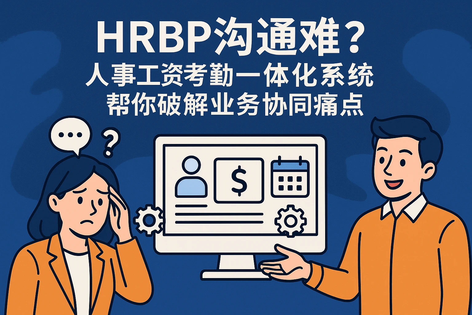 HRBP沟通难？人事工资考勤一体化系统帮你破解业务协同痛点