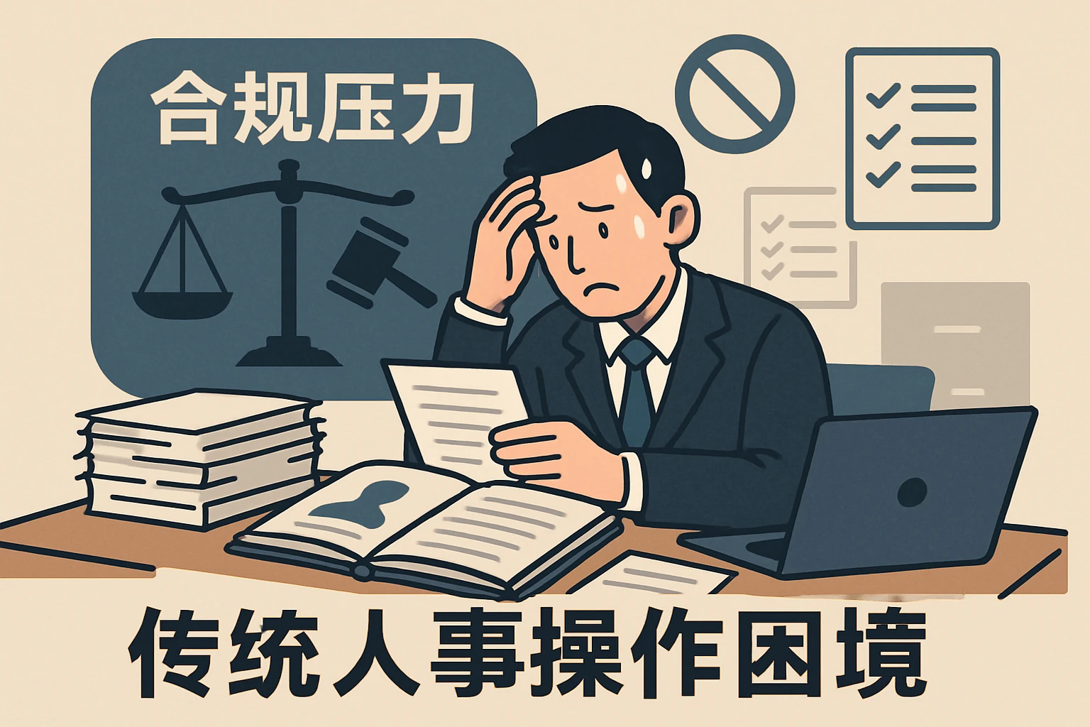 合规压力下的传统人事操作困境