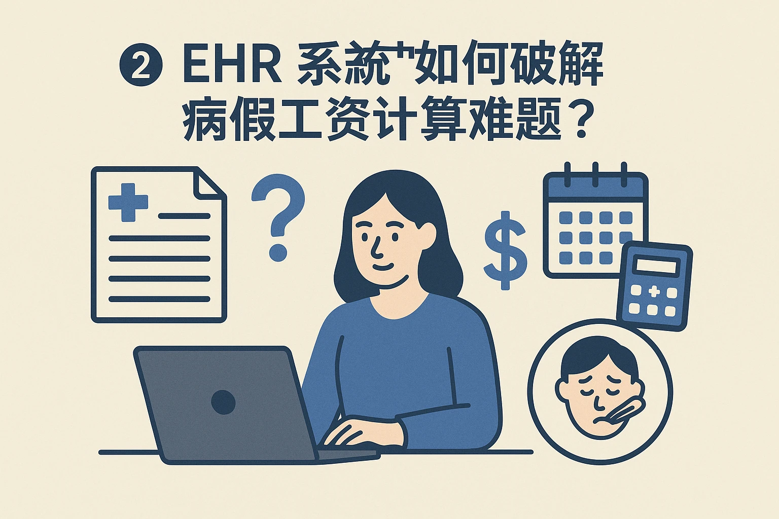 二、EHR系统如何破解病假工资计算难题？