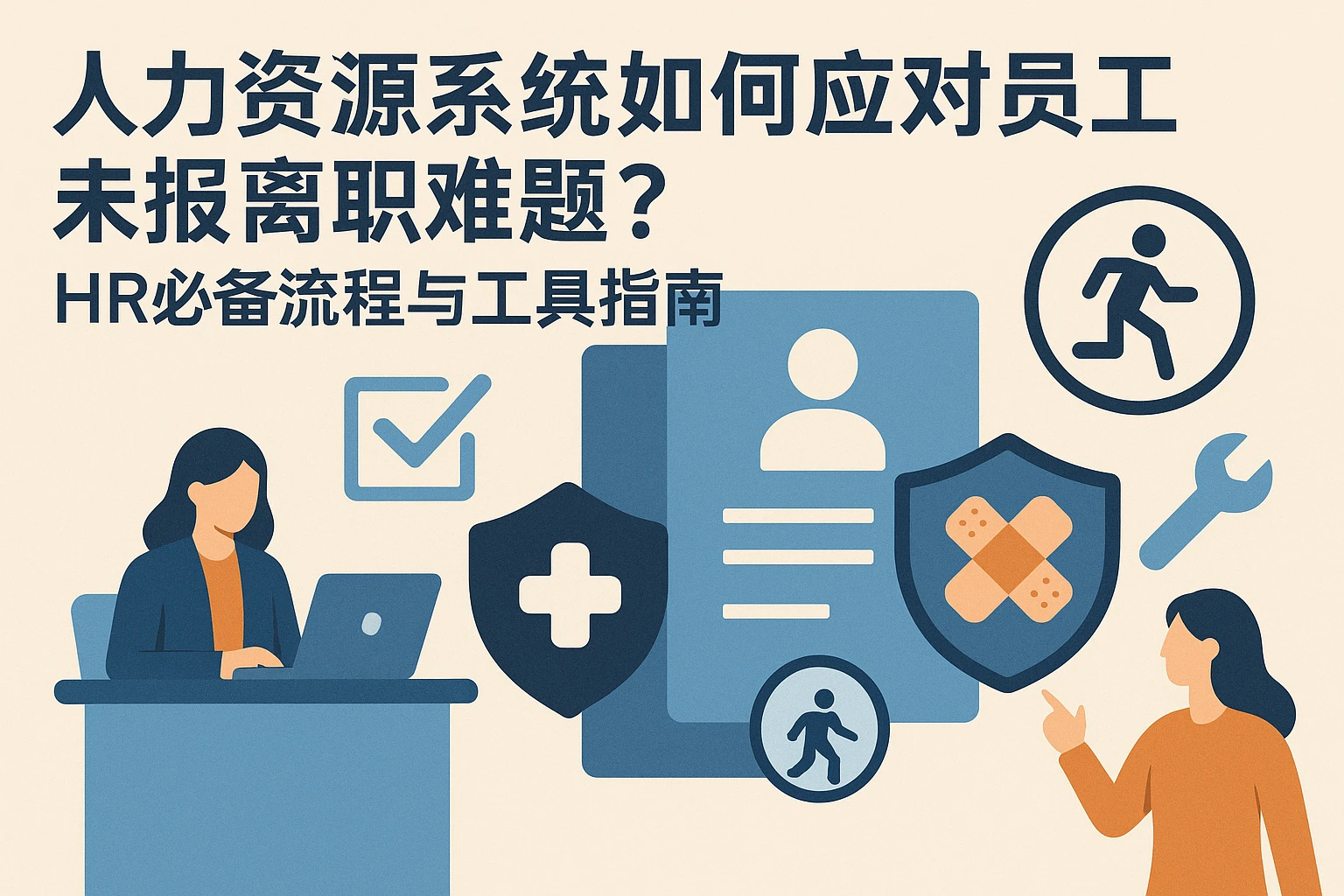 人力资源系统如何应对员工工伤未报离职难题？HR必备流程与工具指南