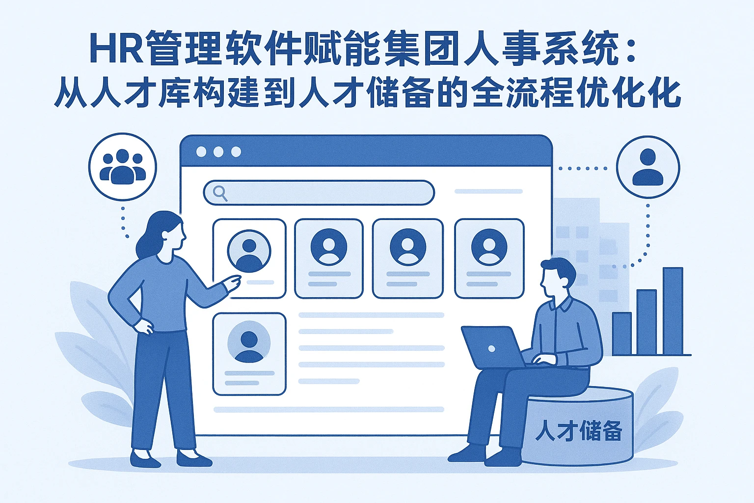 HR管理软件赋能集团人事系统：从人才库构建到人才储备的全流程优化