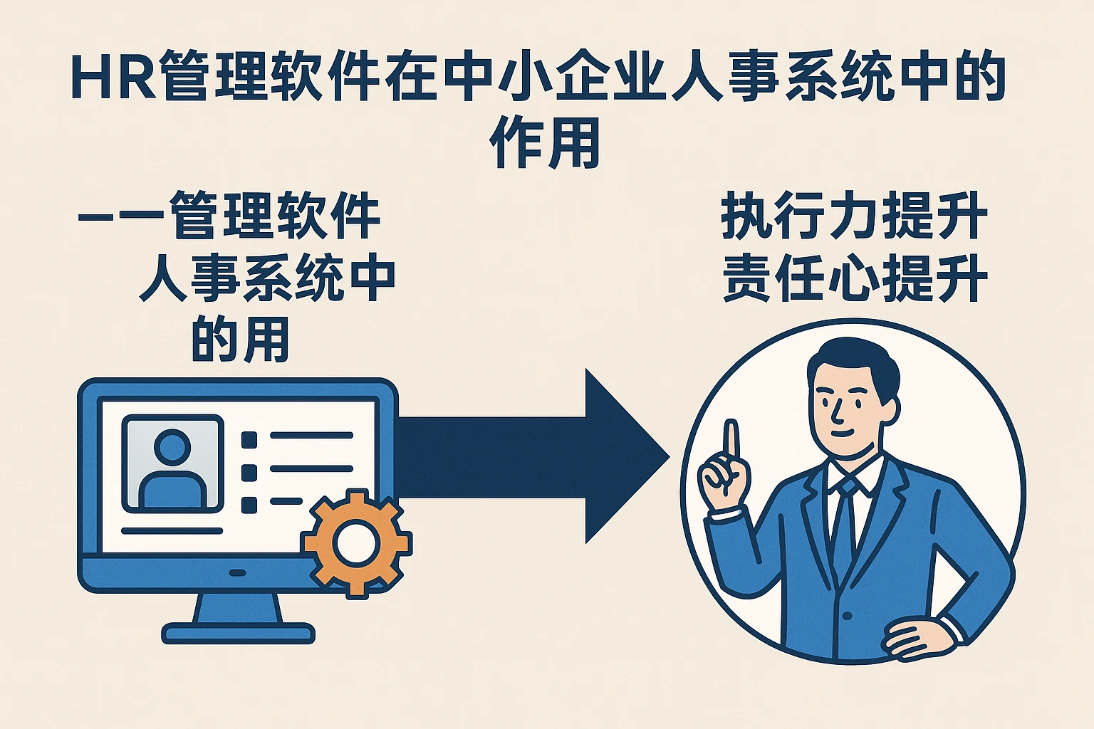 HR管理软件在中小企业人事系统中的作用与一线管理者执行力、责任心提升