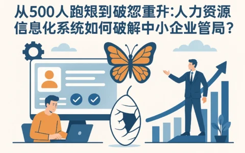 从500人瓶颈到破茧重生：人力资源信息化系统如何破解中小企业管理困局？