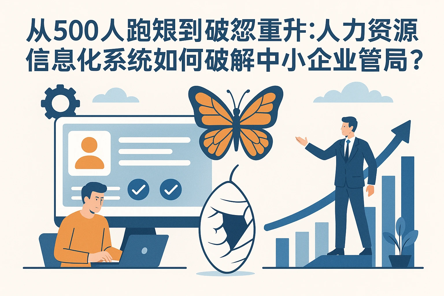 从500人瓶颈到破茧重生：人力资源信息化系统如何破解中小企业管理困局？