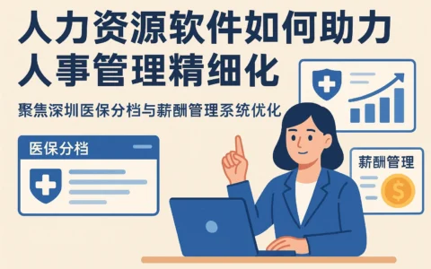 人力资源软件如何助力人事管理精细化——聚焦深圳医保分档与薪酬管理系统优化