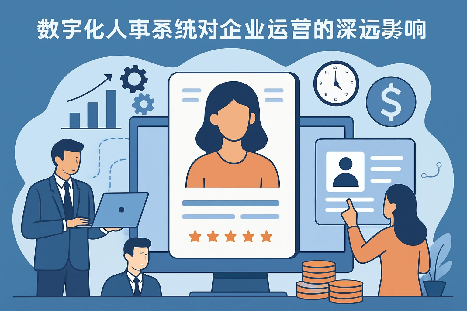 数字化人事系统对企业运营的深远影响