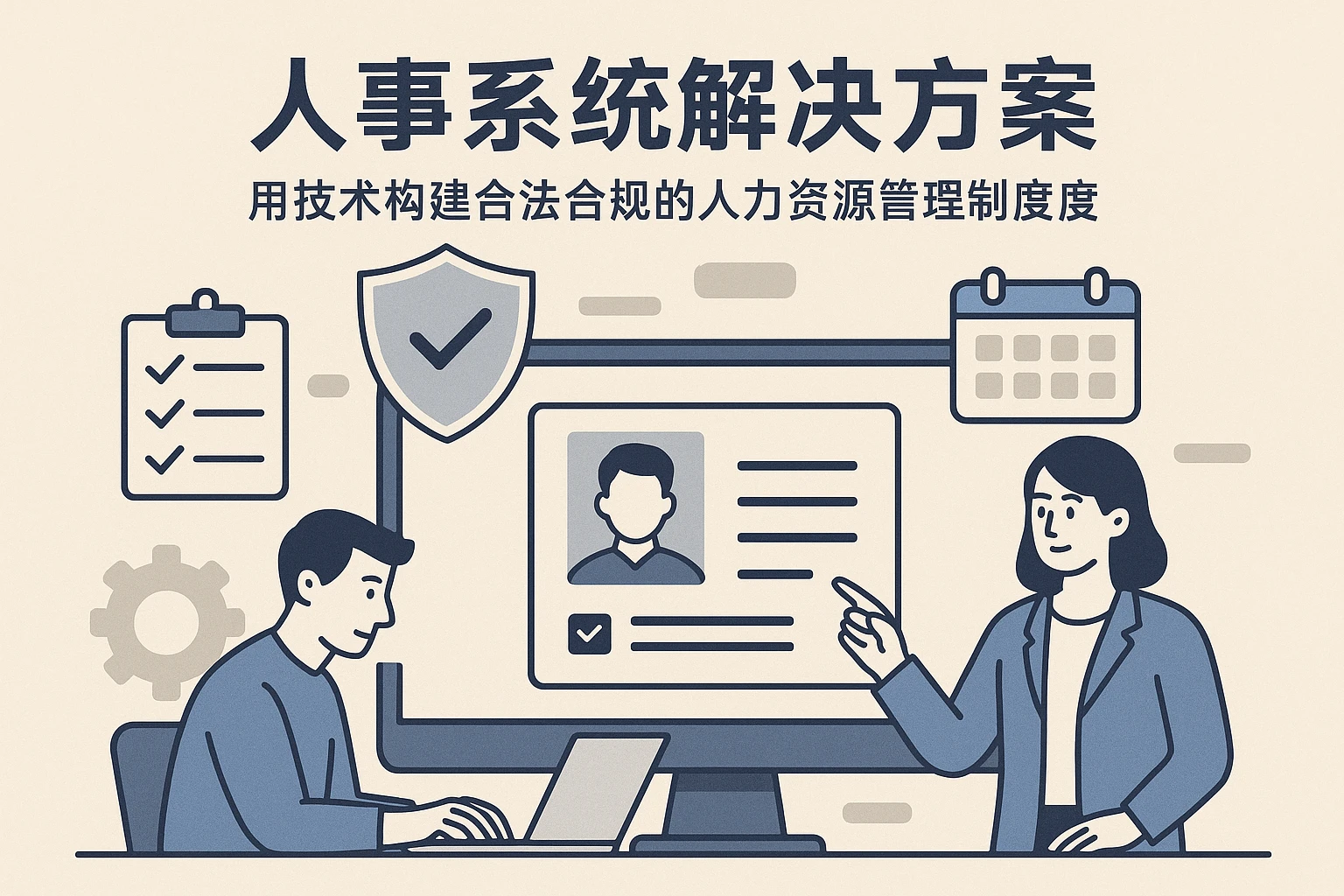 人事系统解决方案：用技术构建合法合规的人力资源管理制度