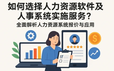 如何选择人力资源软件及人事系统实施服务？全面解析人力资源系统报价与应用
