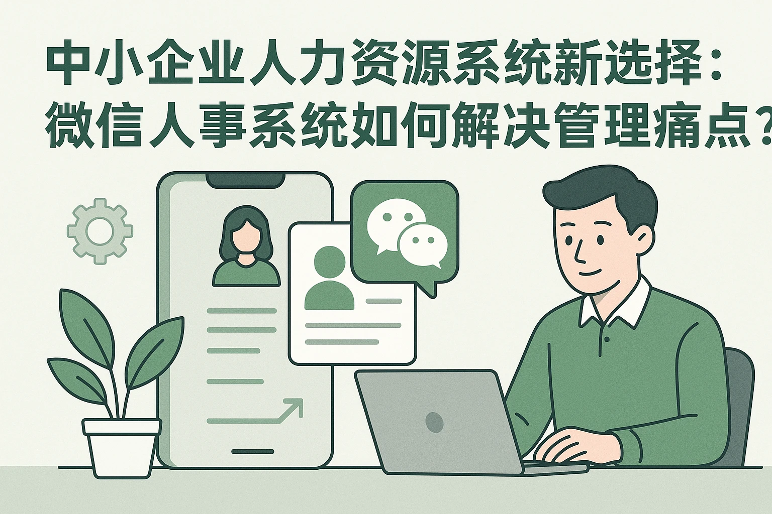 中小企业人力资源系统新选择：微信人事系统如何解决管理痛点？