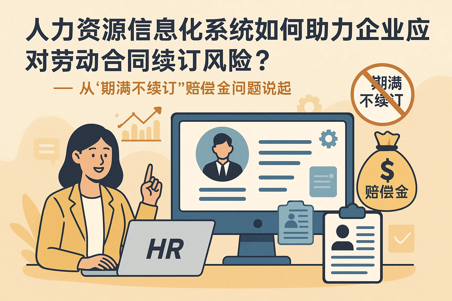 人力资源信息化系统如何助力企业应对劳动合同续订风险？——从“期满不续订”赔偿金问题说起