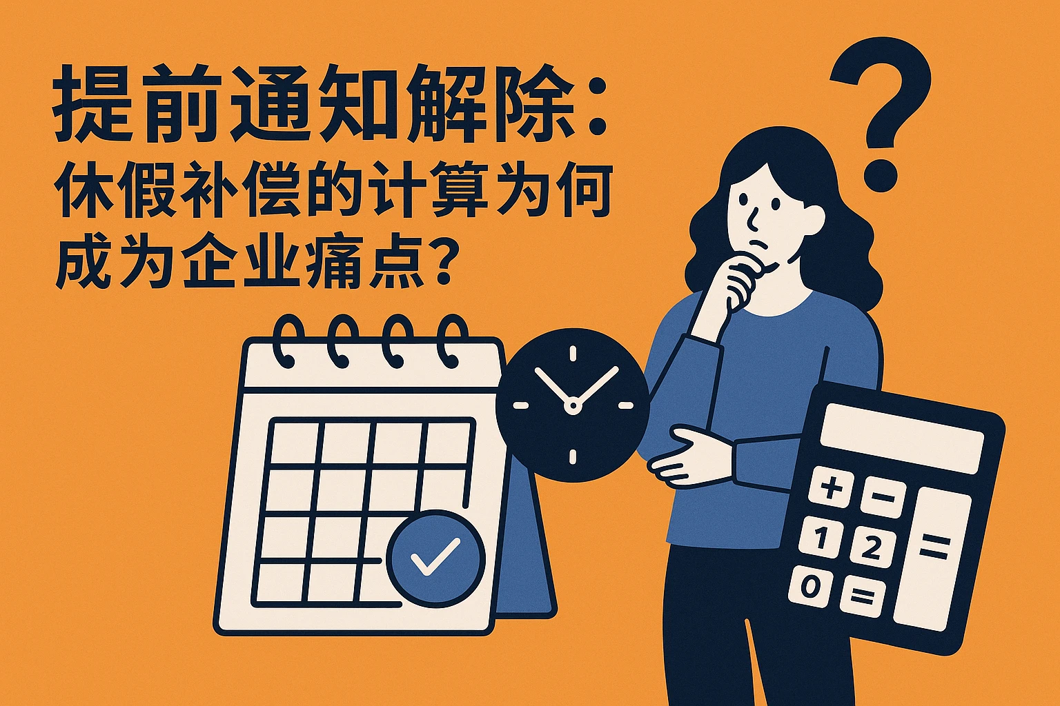 2. 提前通知解除：休假补偿的计算为何成为企业痛点？