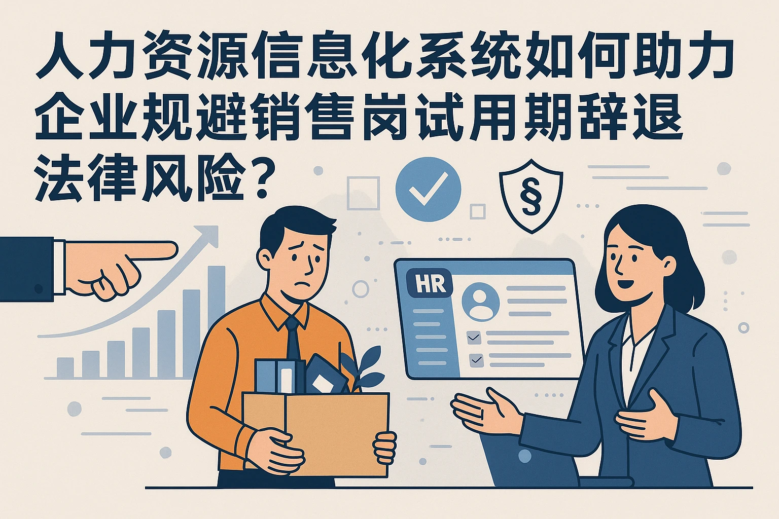 人力资源信息化系统如何助力企业规避销售岗试用期辞退法律风险？