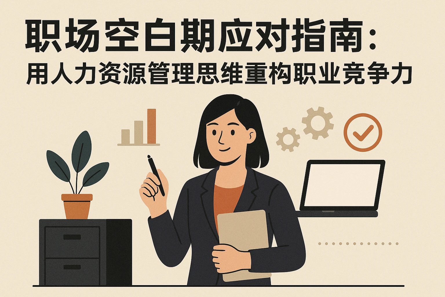 职场空白期应对指南：用人力资源管理思维重构职业竞争力