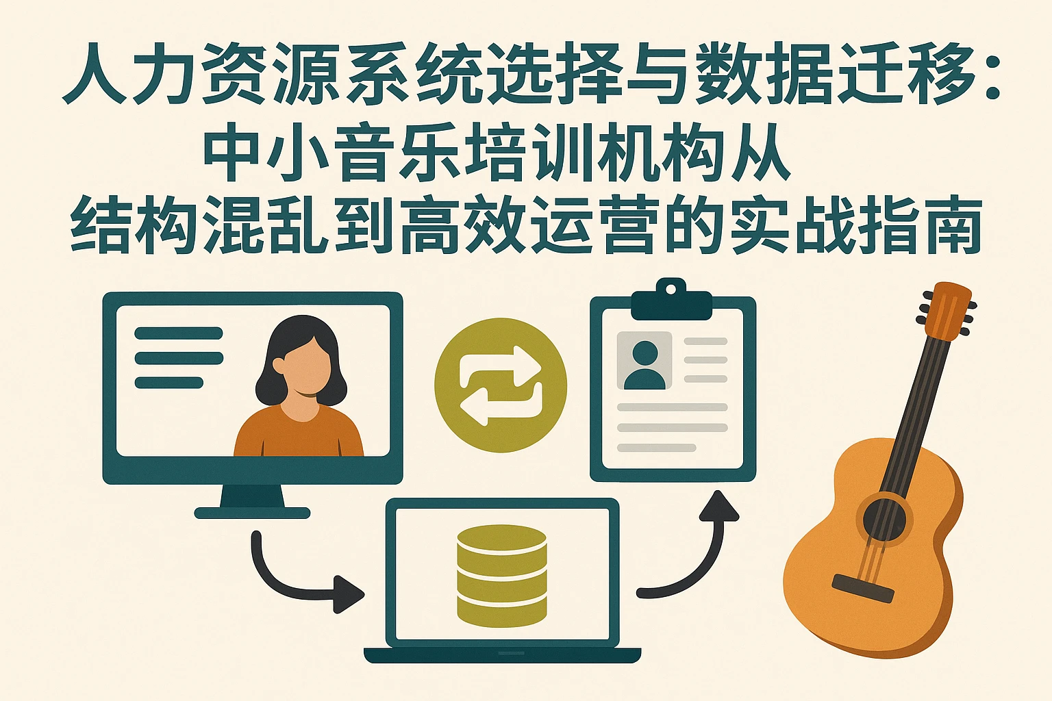 人力资源系统选择与数据迁移：中小音乐培训机构从结构混乱到高效运营的实战指南